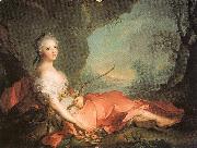 Jean Marc Nattier Marie-Adlaide of France as Diana France oil painting artist